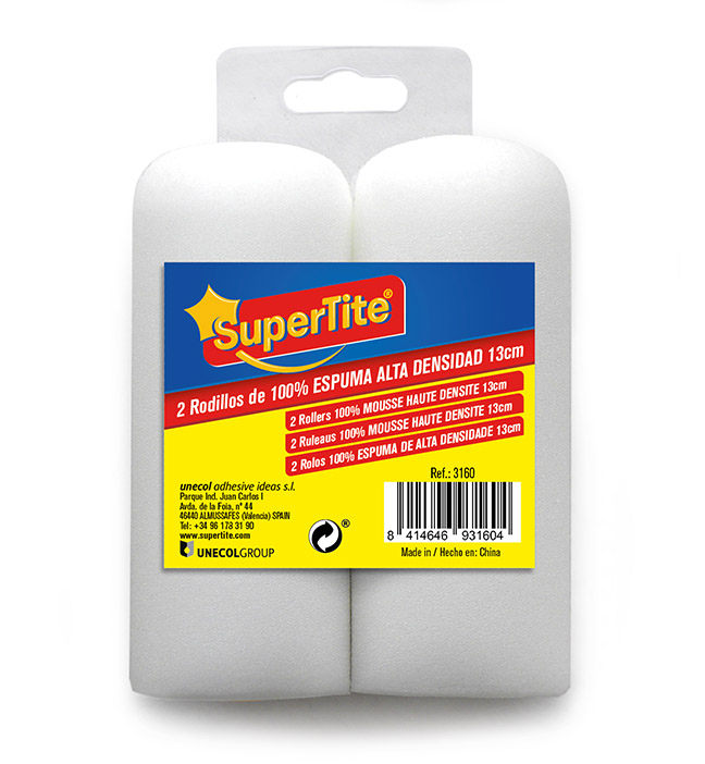 SUPERTite | Adhesivos y pegamentos |  |  | RODILLO 5CM 100% ESPUMA